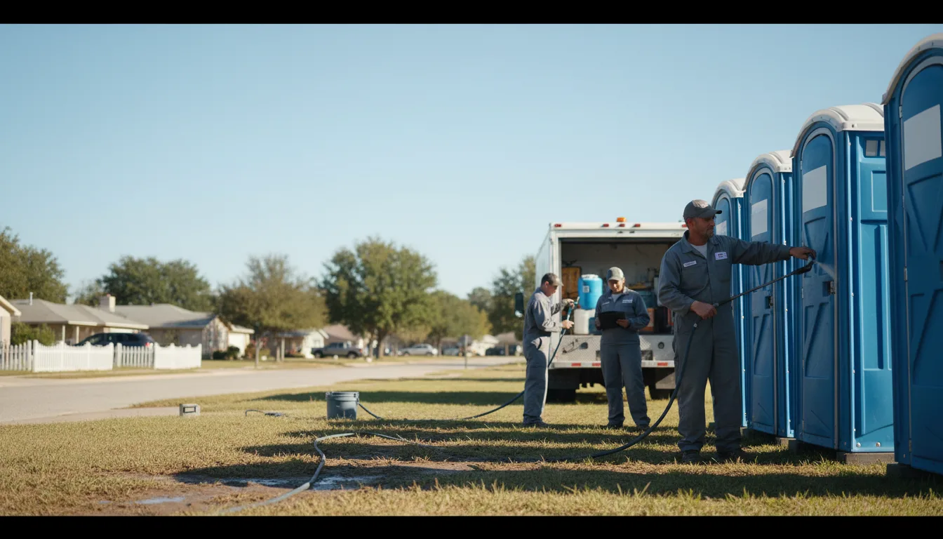 Long-Term Portable Toilet Rental in Whiteface, TX near me